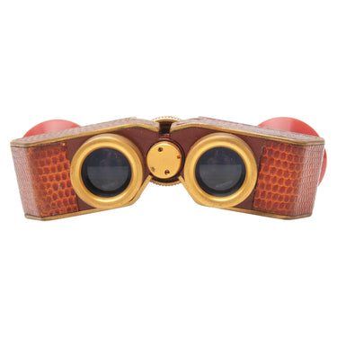 Carl Zeiss Theatis opera glasses front objective lenses and gold bridge