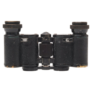 Leica 3x20 opera glasses top view with serial number 7060 on the central hinge