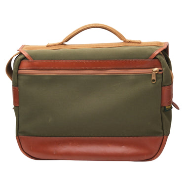 Billingham Eventer Mk I rear view showing zip pocket and Made in England label