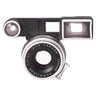 Leica 35mm f2 Summicron 8-element lens with M3 goggle finder, front view showing serial 2065996