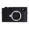 Leica M11-D front view with bare M mount and viewfinder windows