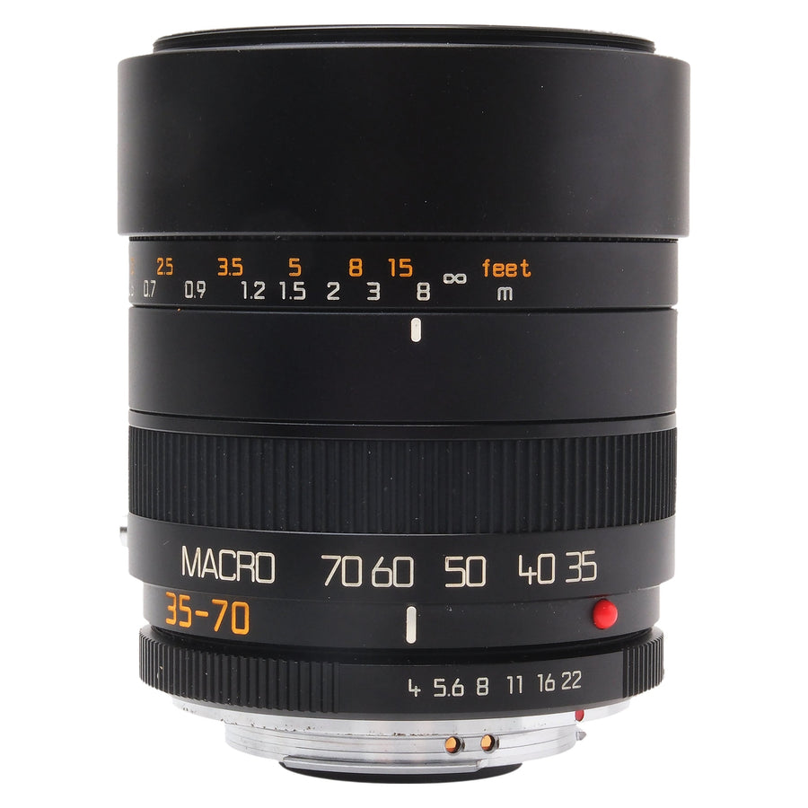 Leica 35-70mm f4 Vario-Elmar-R ROM, Hood, Case 3774437
