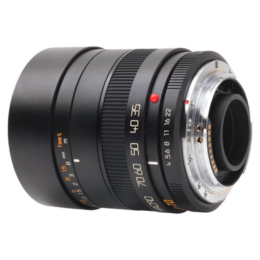 Leica 35-70mm Vario-Elmar-R lens showing rear mount and ROM contacts