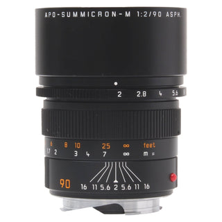 Leica 90mm f2 APO-Summicron-M Asph Black, Boxed 4208048