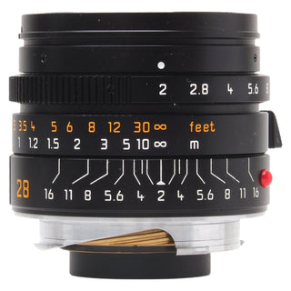 Leica 28mm f2 Summicron-M Asph Black, Boxed 4109744
