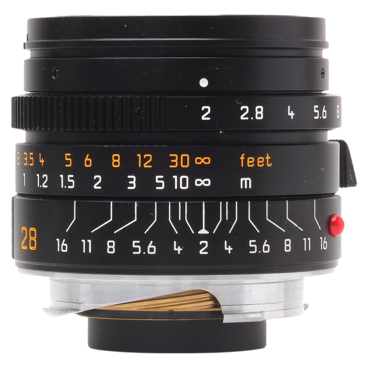 Leica 28mm f2 Summicron-M Asph Black, Boxed 4109744