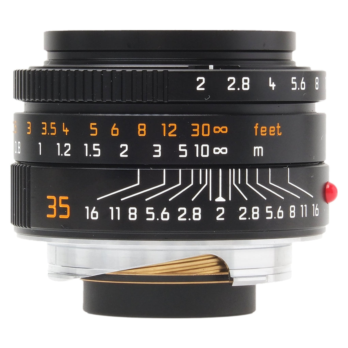 Leica 35mm f2 Summicron-M Asph Black, Boxed 4160519