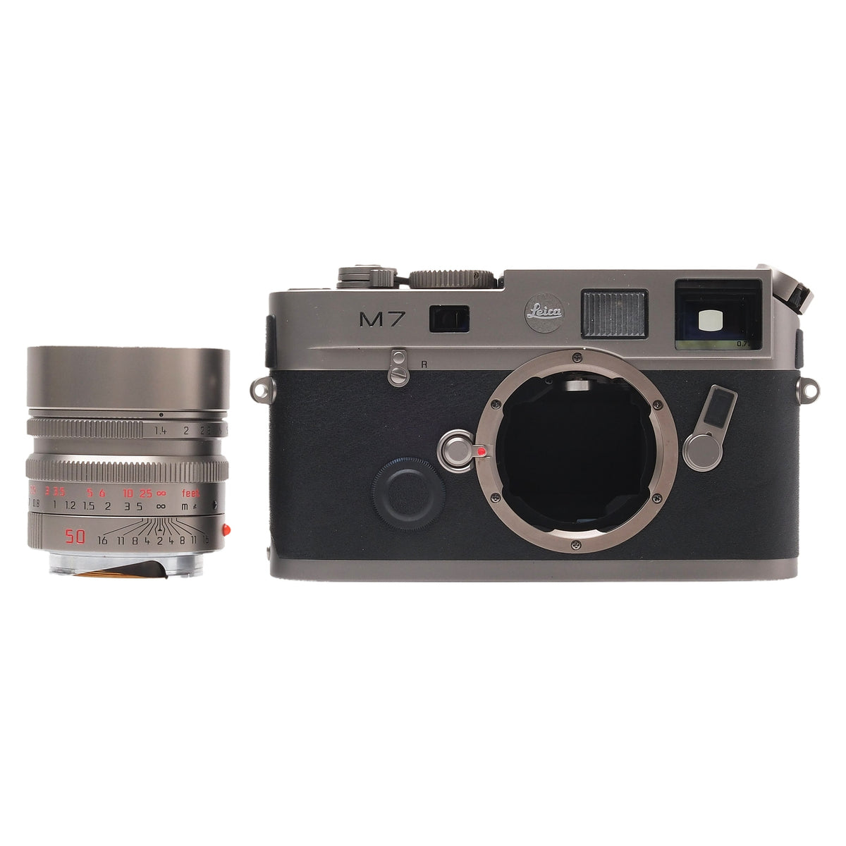 Leica M7 50 Jahre Titanium, 50mm f1.4 Asph, Boxed 3000115
