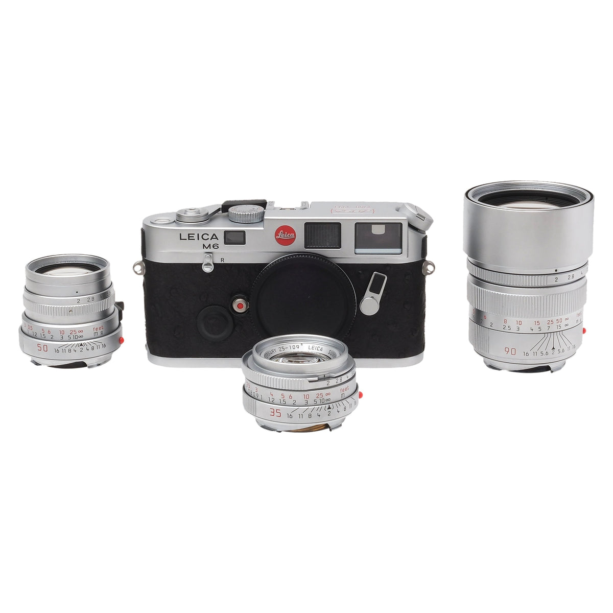 Leica M6 Silver LHSA 1968-1993 Set, Boxed 1938068