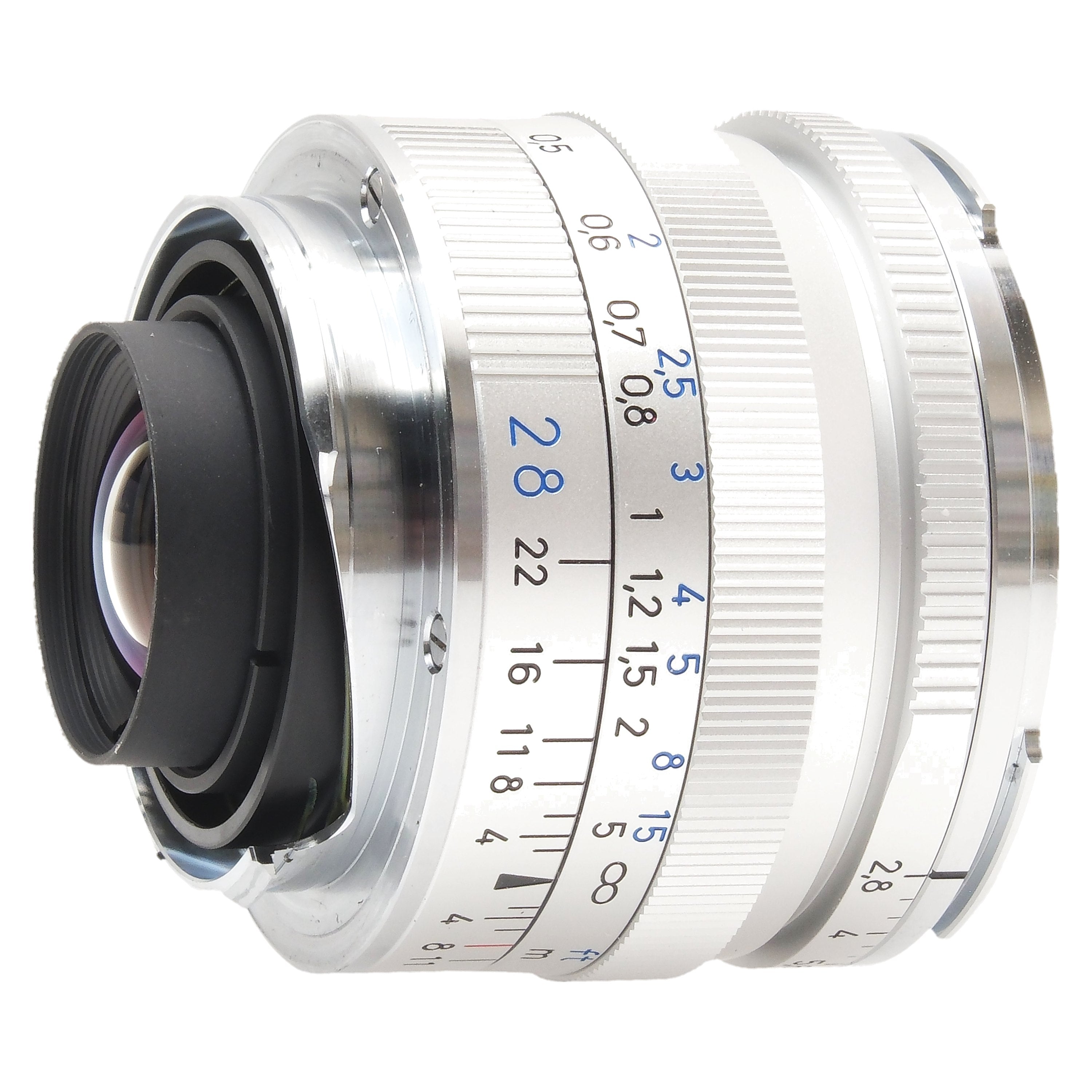 Zeiss 28mm f2.8 Biogon T* ZM Silver, Boxed 15865767 · Camera West