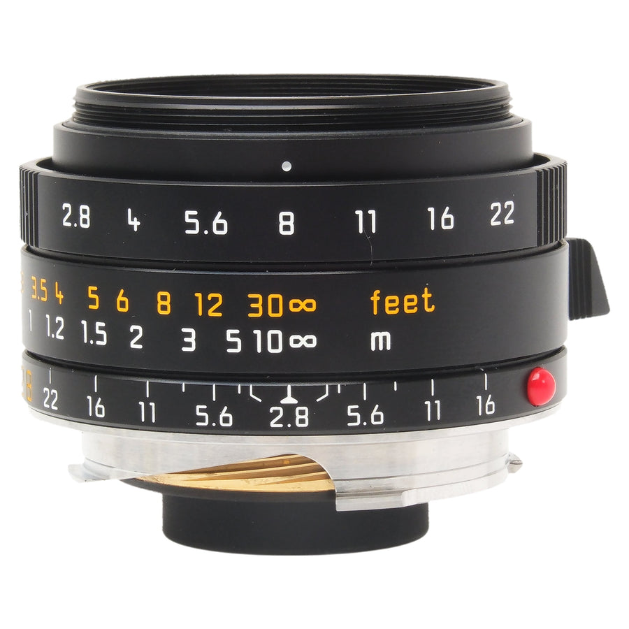 Leica 28mm f2.8 Elmarit-M Asph II Black, Boxed 4894073
