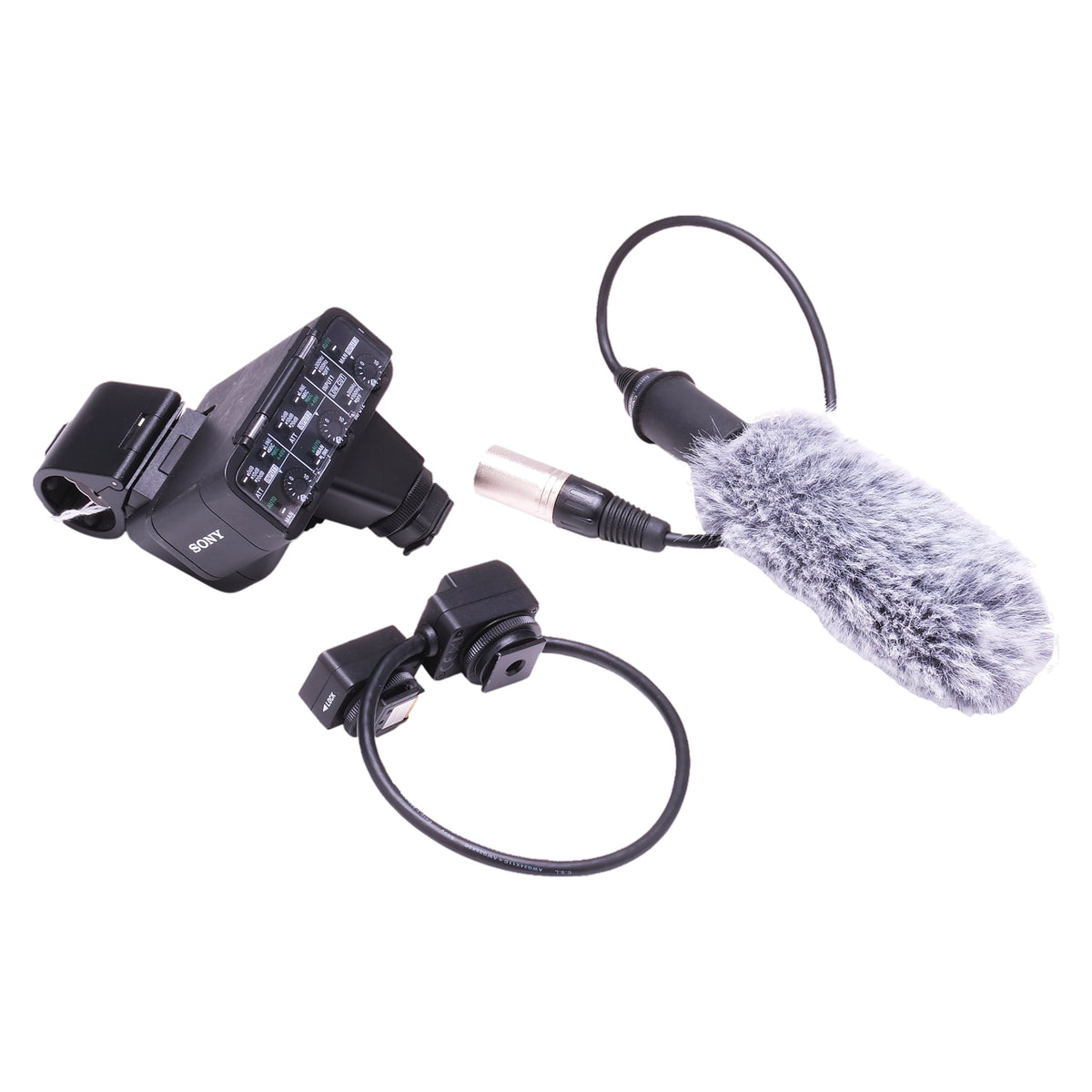 Sony XLR-K3M Dual-Channel Digital XLR Audio Adapter Kit with Shotgun Mic 2020588