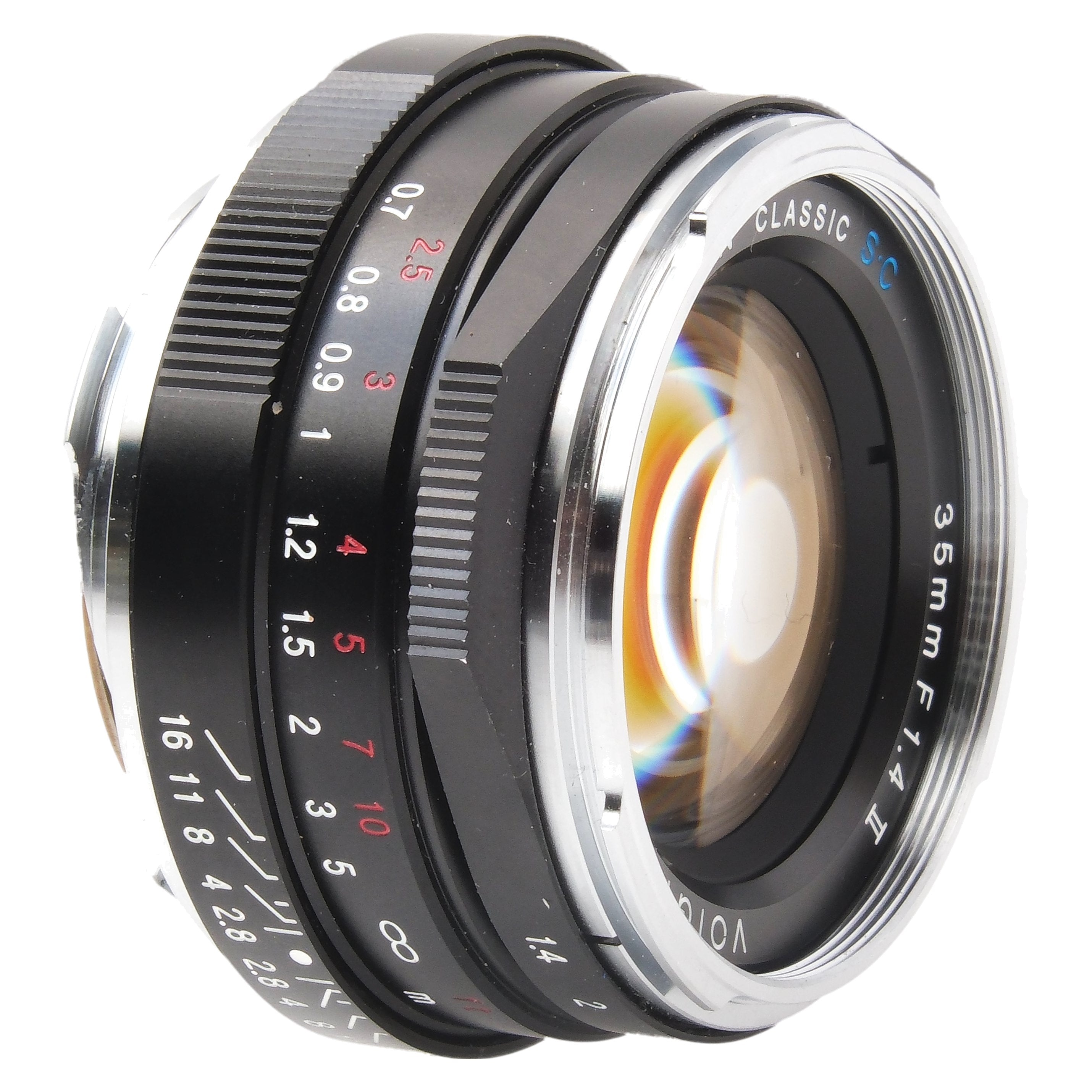 Voigtlander 35mm f1.4 Nokton Classic II SC Black, Boxed 7323554