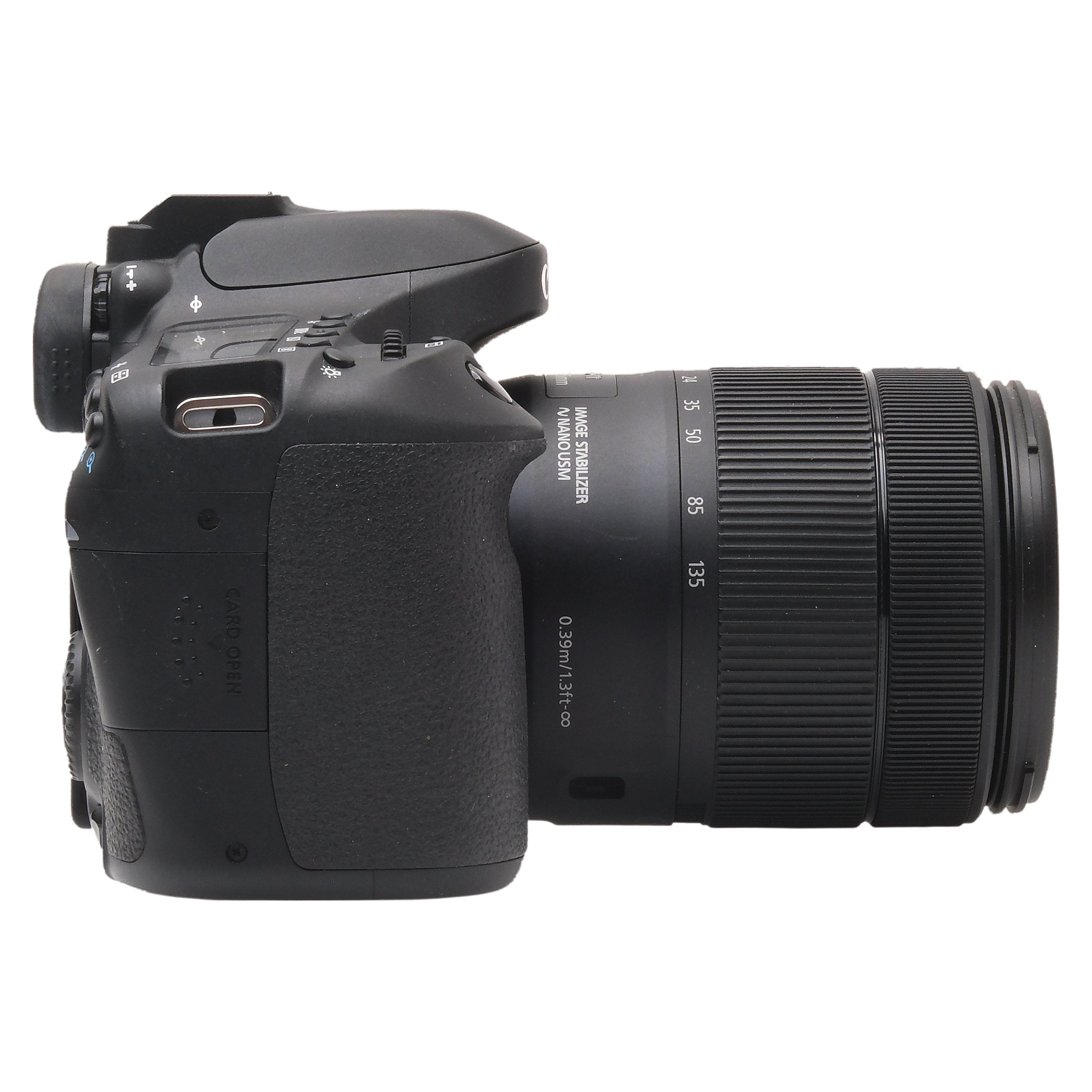 Canon EOS 80D, EF-S 18-135mm f3.5-5.5 IS USM Nano 272024009395