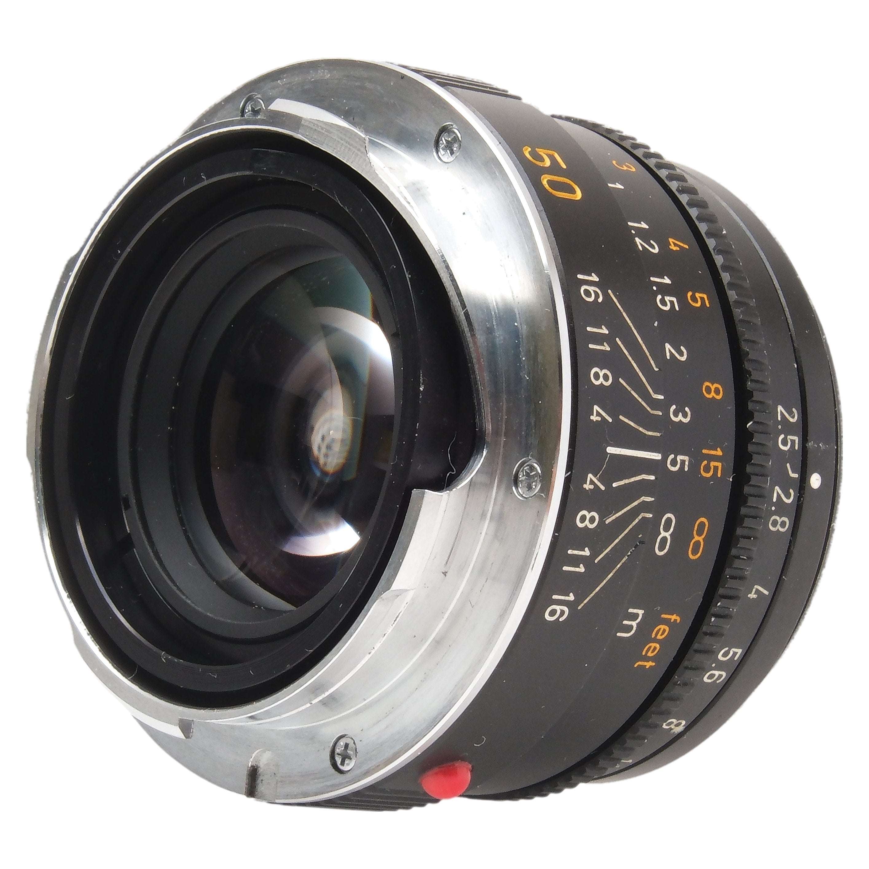 Leica 50mm f2.5 Summarit-M Black, Hood 4050134 · Camera West