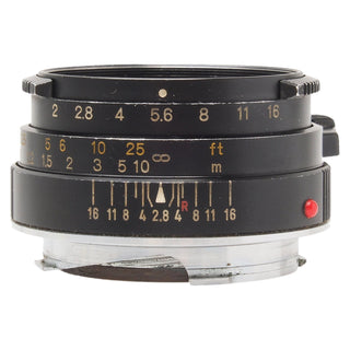 Minolta 40mm f2 M-Rokkor, Rubber Hood 215023