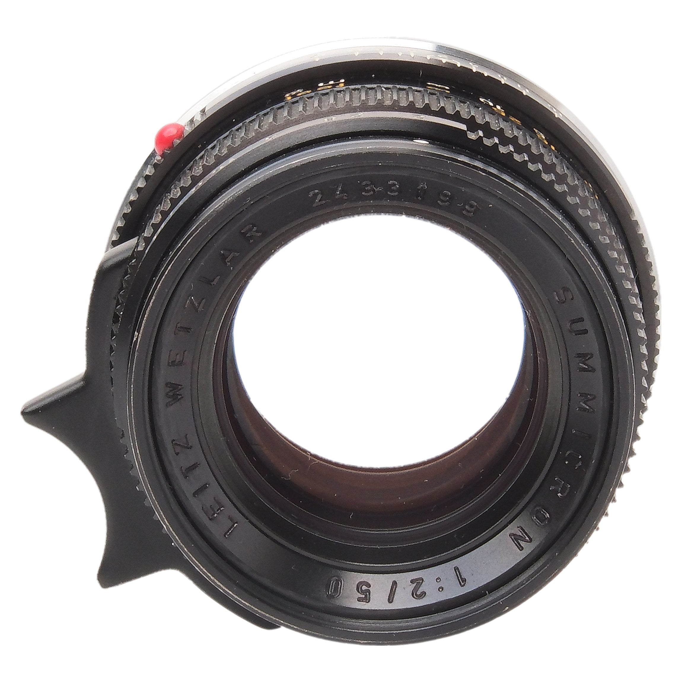 Leica 50mm f2 Summicron V3 Black, Hood 2433199 · Camera West