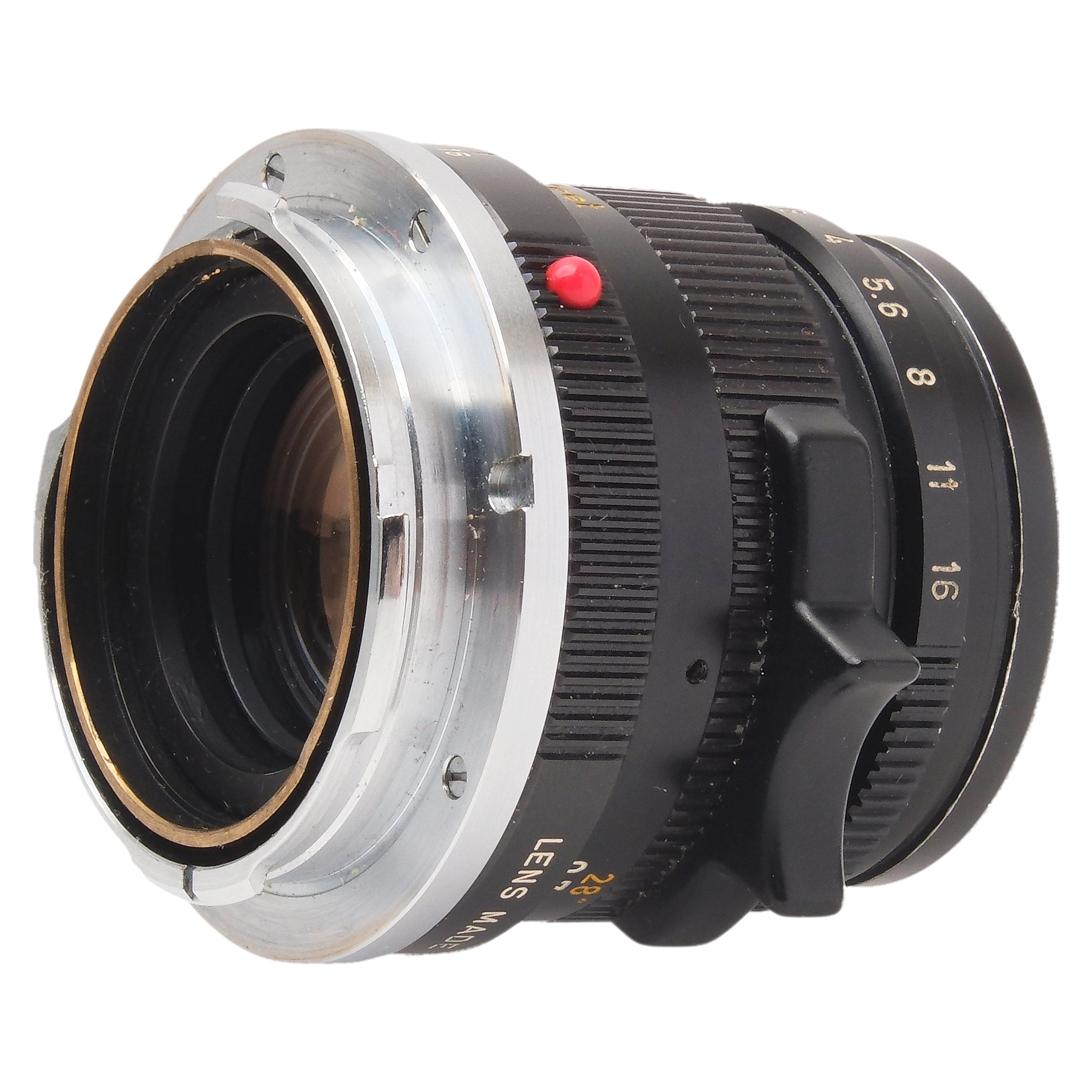 Leica 50mm f2 Summicron V3 Black, Hood 2433199 · Camera West