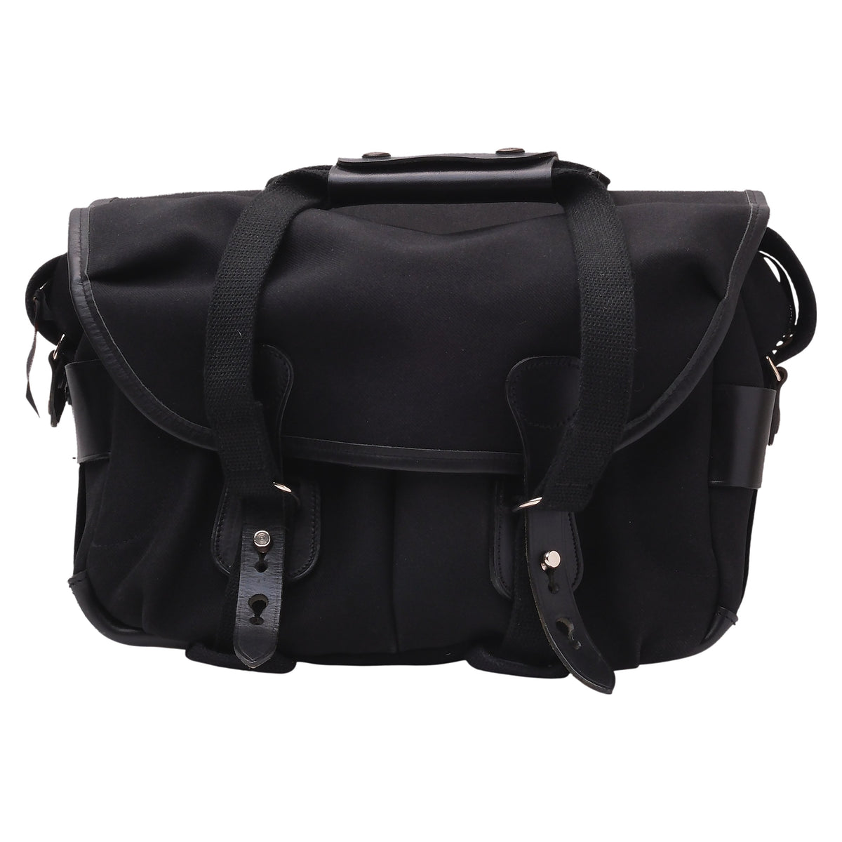 Billingham 206 Black Canvas/Black Leather