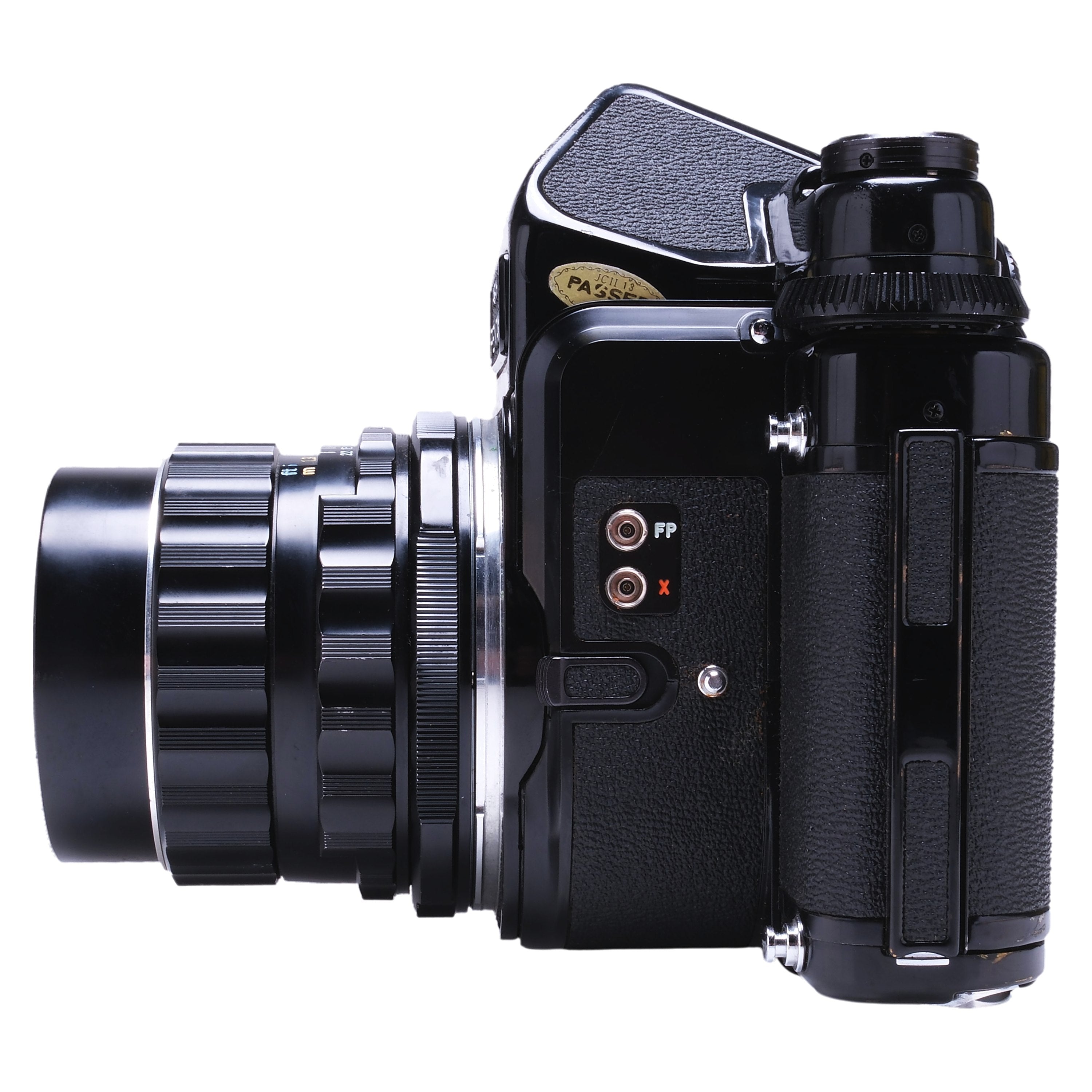 Pentax 6x7, TTL Prism, 105mm f2.4 SMC-T, Grip 564612 · Camera West