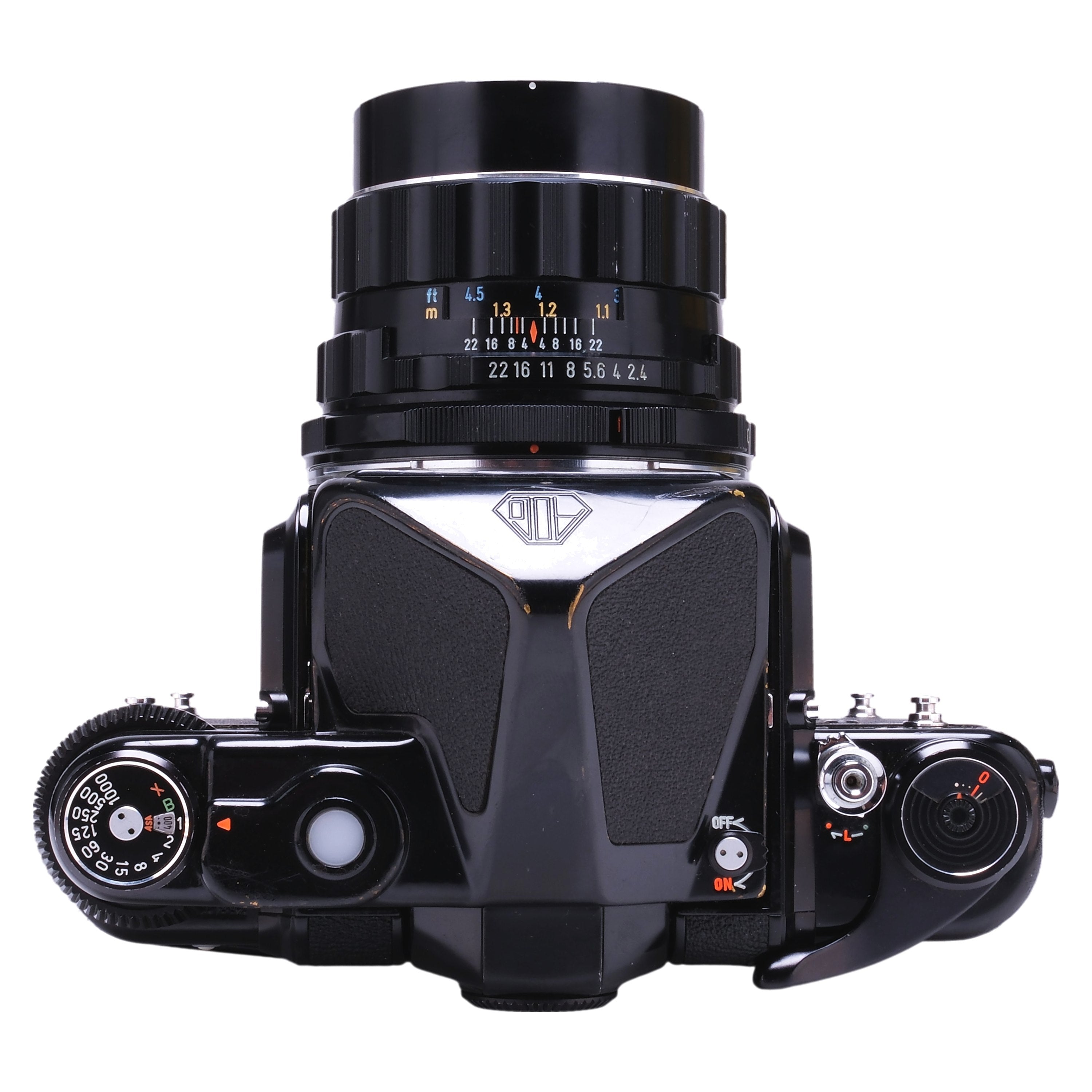 Pentax 6x7, TTL Prism, 105mm f2.4 SMC-T, Grip 564612 · Camera West