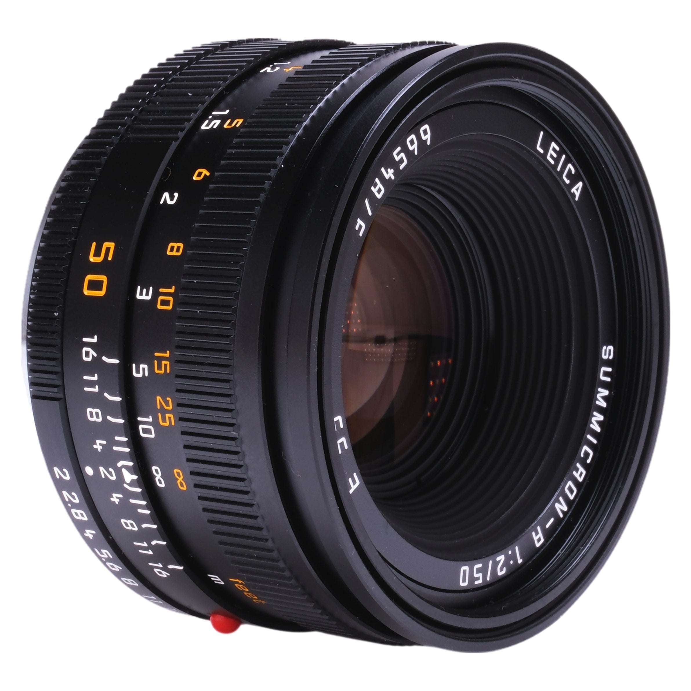 Leica 50mm f2 Summicron-R ROM Germany 3784599 · Camera West