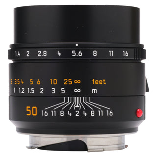 Leica 50mm f1.4 Summilux-M Asph II - Black 4958723