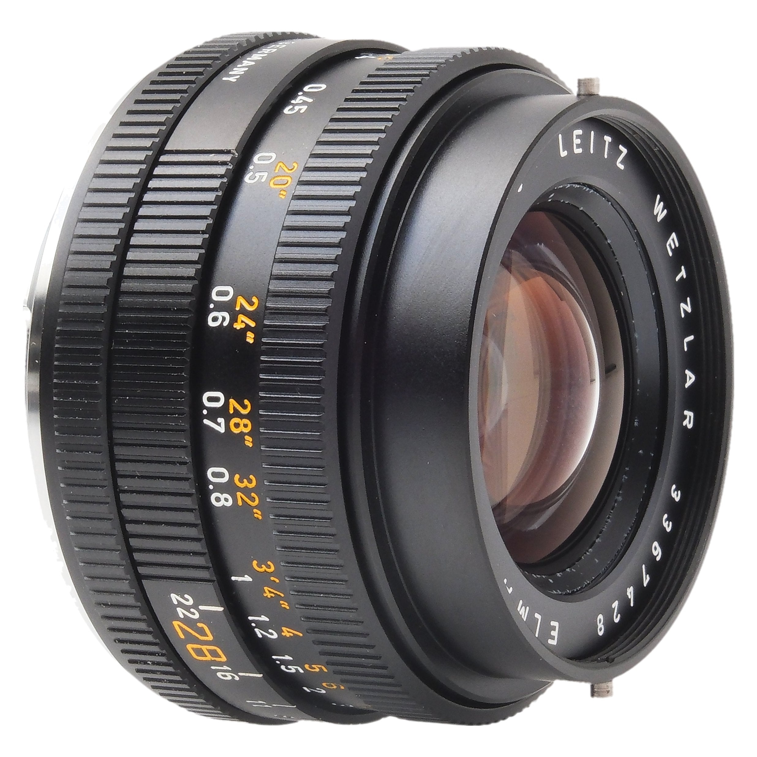 Leica 28mm f2.8 Elmarit-R 3-Cam, Boxed 3367428 · Camera West