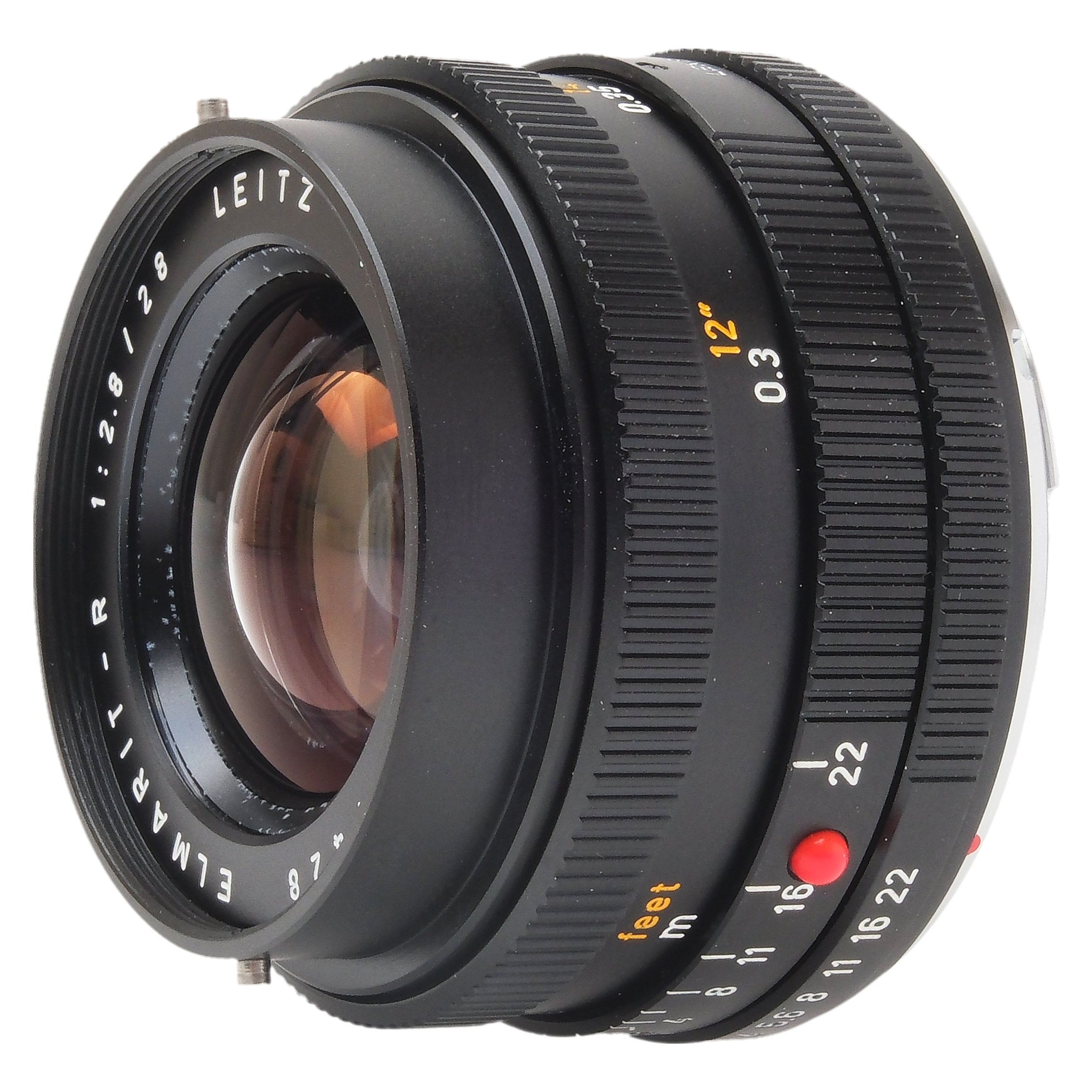 Leica 28mm f2.8 Elmarit-R 3-Cam, Boxed 3367428 · Camera West