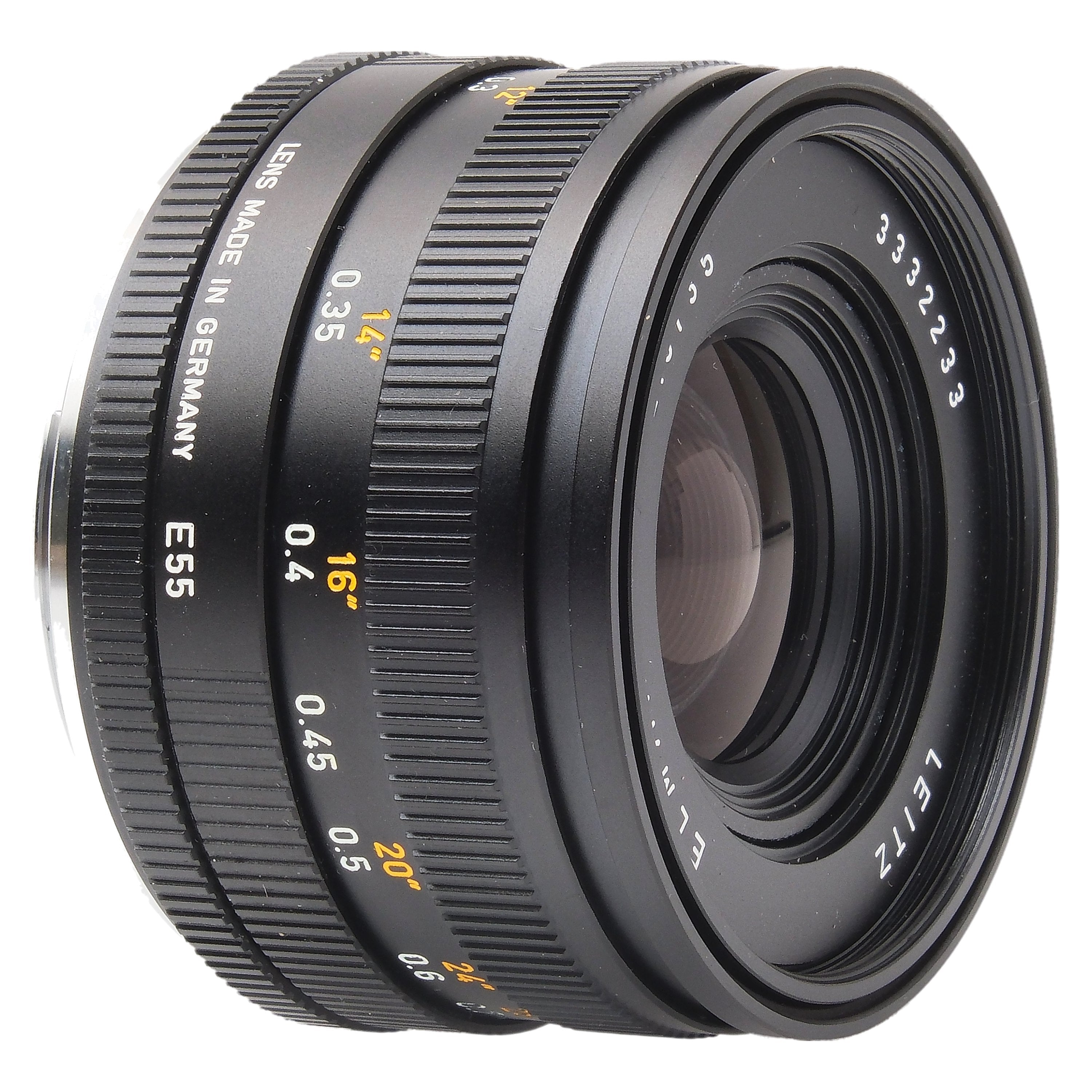 Leica 35mm f2.8 Elmarit-R 3-Cam, Boxed 3332233 · Camera West
