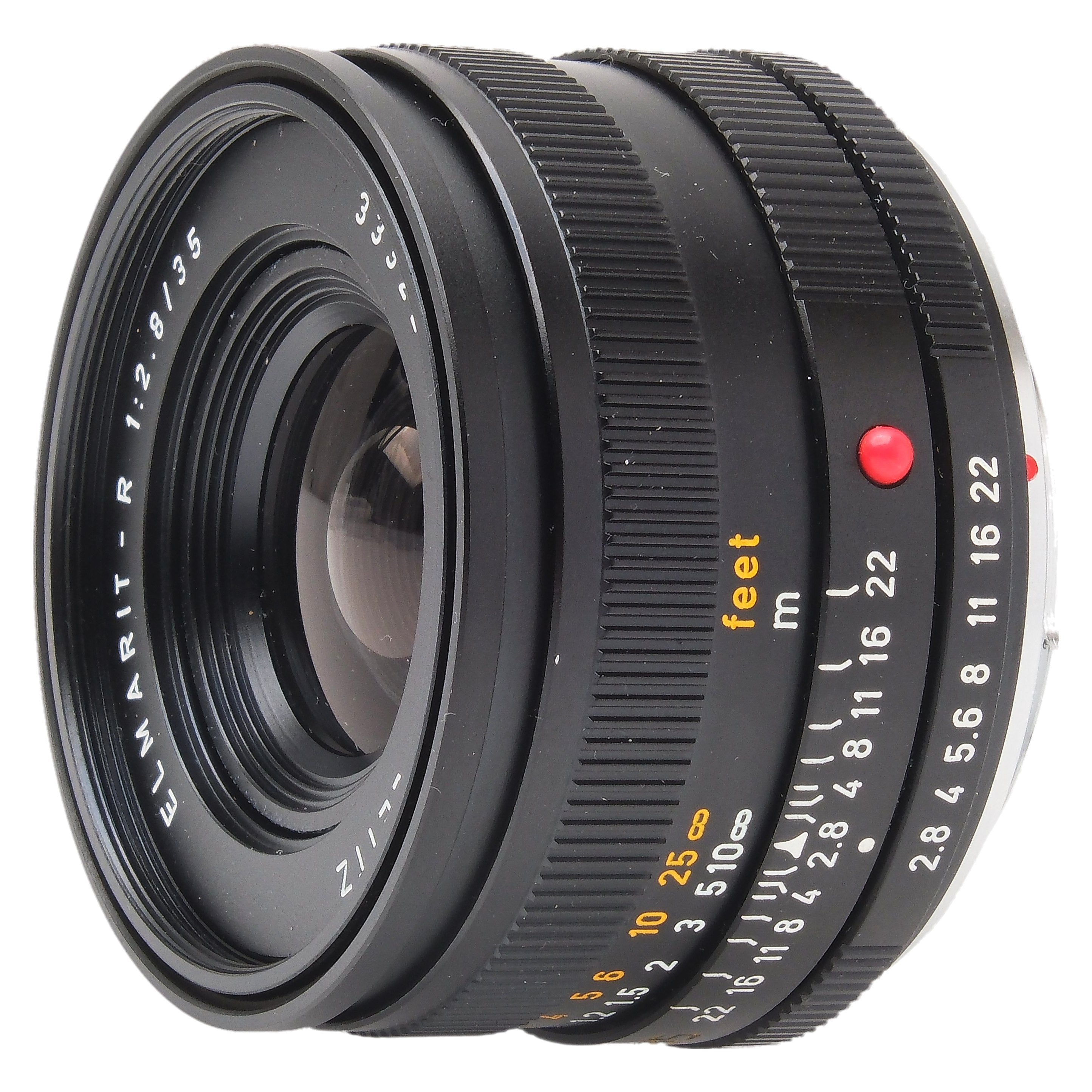 Leica 35mm f2.8 Elmarit-R 3-Cam, Boxed 3332233 · Camera West