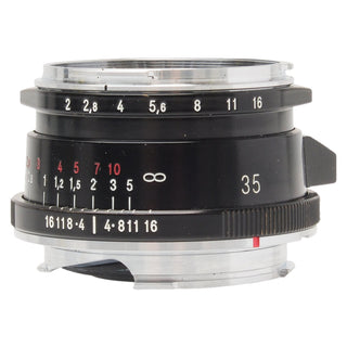Voigtlander 35mm f2 Ultron VM II Black, Hood 7350218