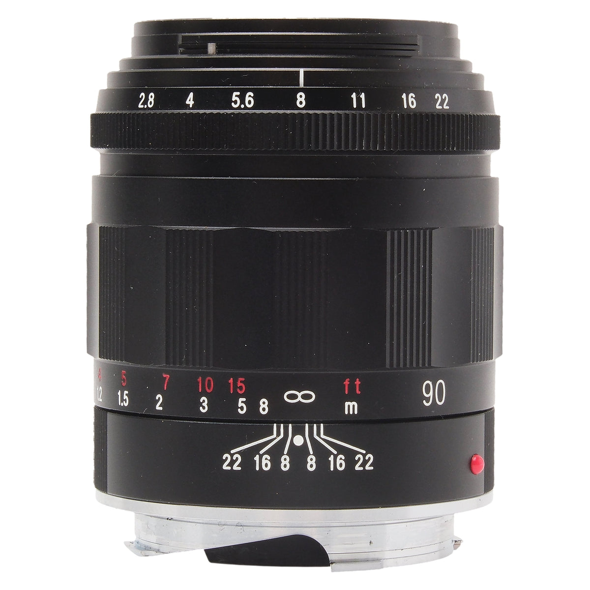 Voigtlander 90mm f2.8 APO-Skopar VM Black, Hood 07351475