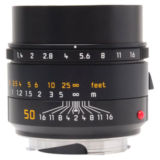 Leica 50mm f1.4 Summilux-M Asph II Black, Boxed 4981122