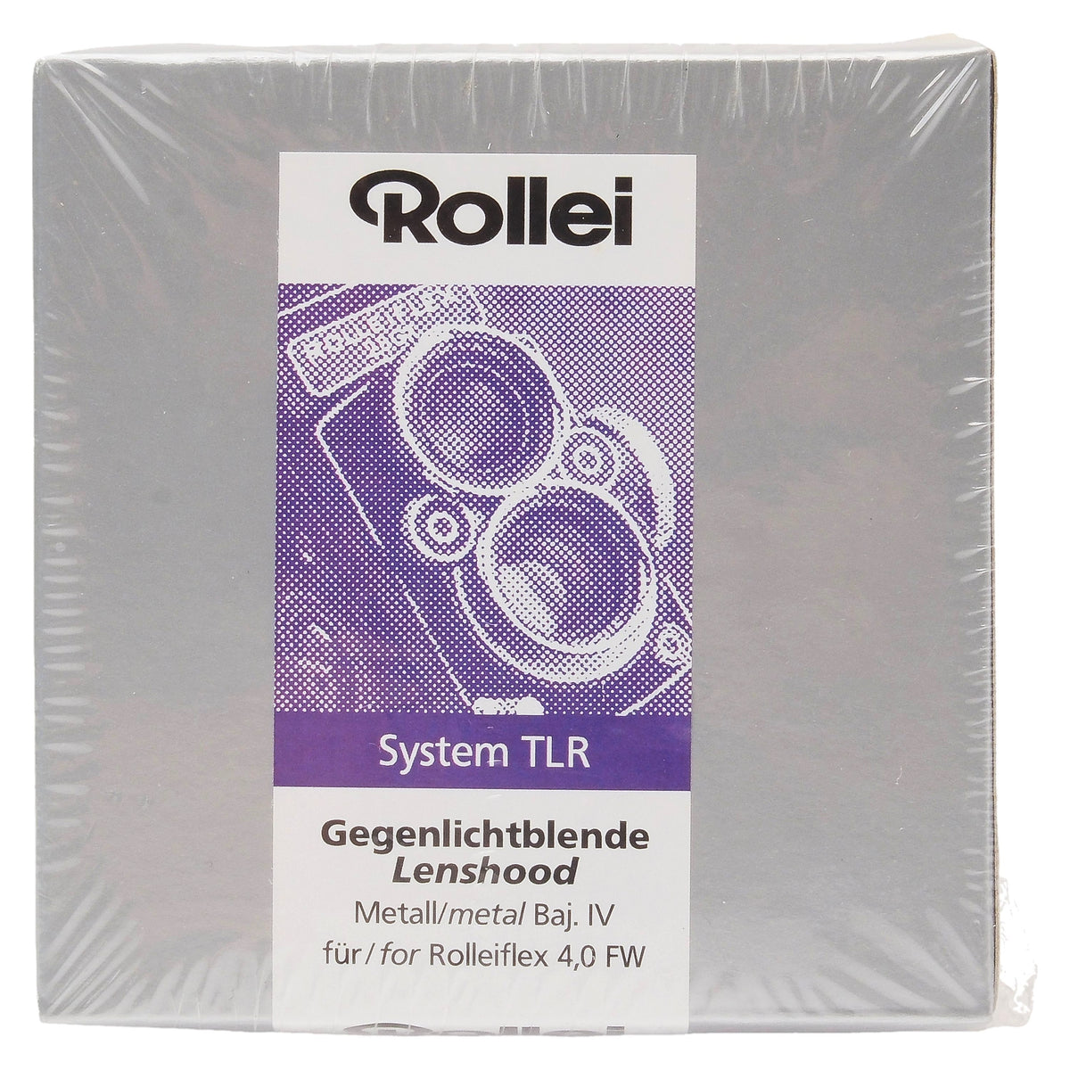 Rollei TLR Bay IV Metal Lenshood FW 17016, Boxed
