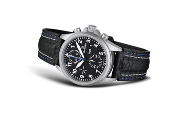 Damasko DC58 - Matte - Leather Strap w/ Double Stiching Pin Buckle