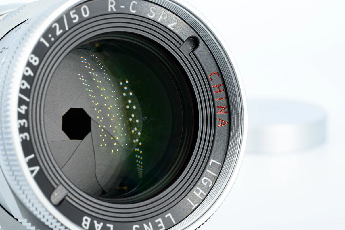 Light Lens Lab 50mm f2 Rigid-SP II Chrome · Camera West