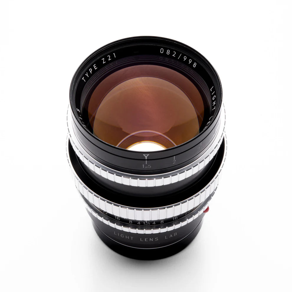 Light Lens Lab 50mm f1.5 Z21 - Matte Black Paint