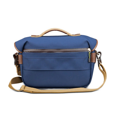 Billingham Hadley Pro 2020 Navy Fibrenyte / Chocolate Leather