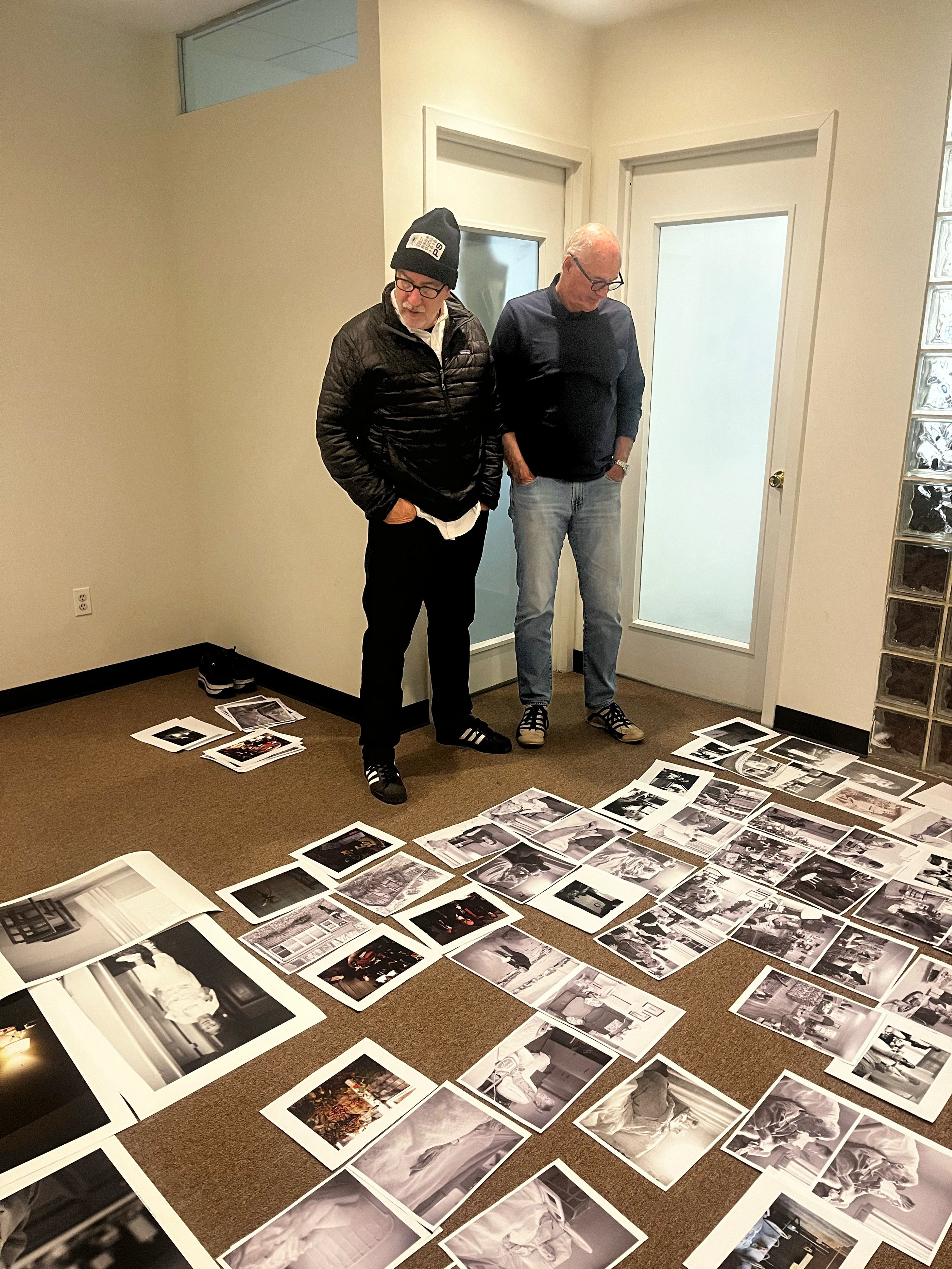 Sequencing prints during curation