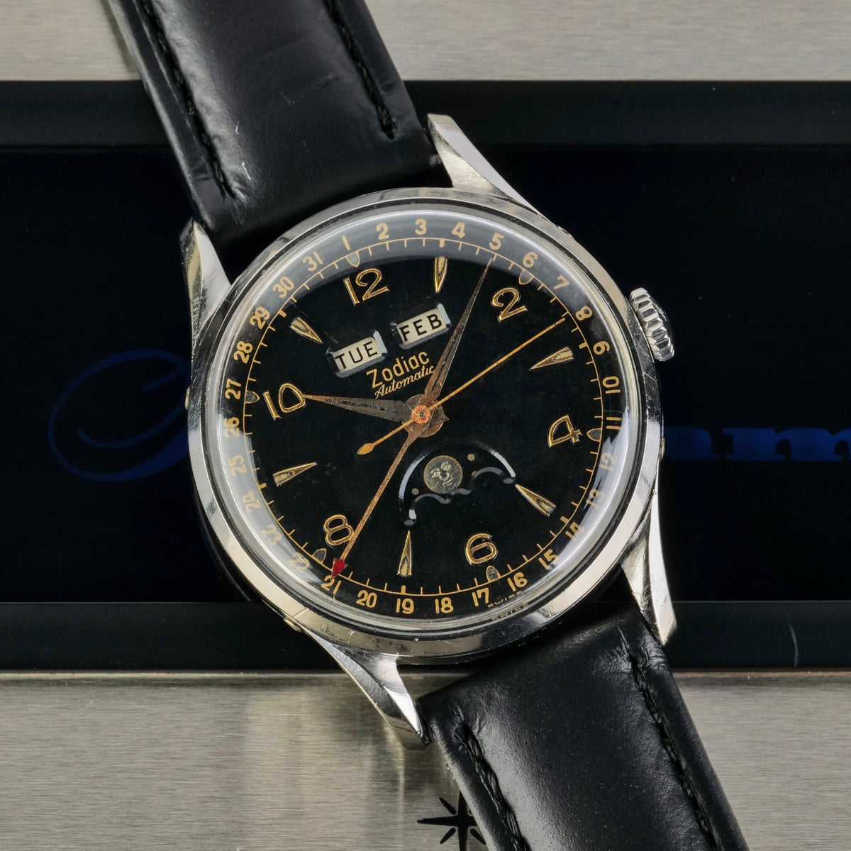 Zodiac Triple Date Moonphase Calendar  355663
