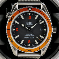 Omega Seamaster Planet Ocean Orange Co Axial 42mm Ref 2209.50  81088440