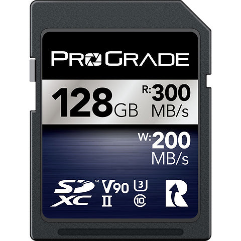ProGrade Digital SDXC UHS-II V90 Memory Card (128GB)