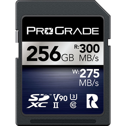 ProGrade Digital SDXC UHS-II V90 Memory Card (256GB)