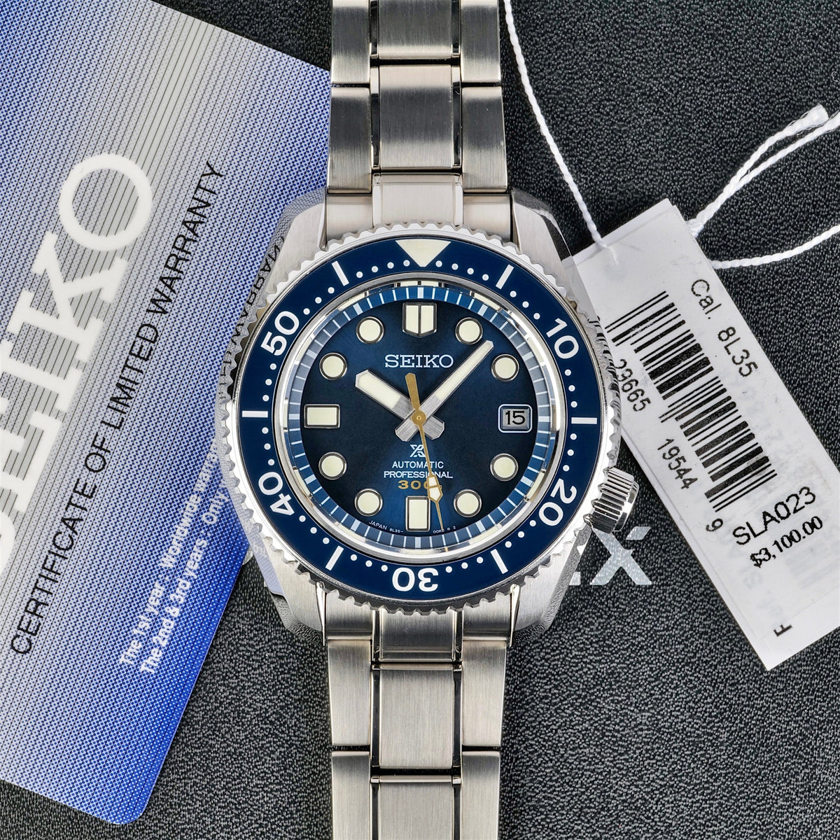 Seiko Prospex Marinemaster 300 Blue Dial, Boxed 970271