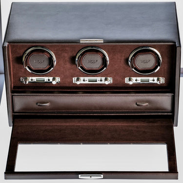 Wolf Blake Triple Winder w/ Storage and Travel Case Ref 460806  (9+)