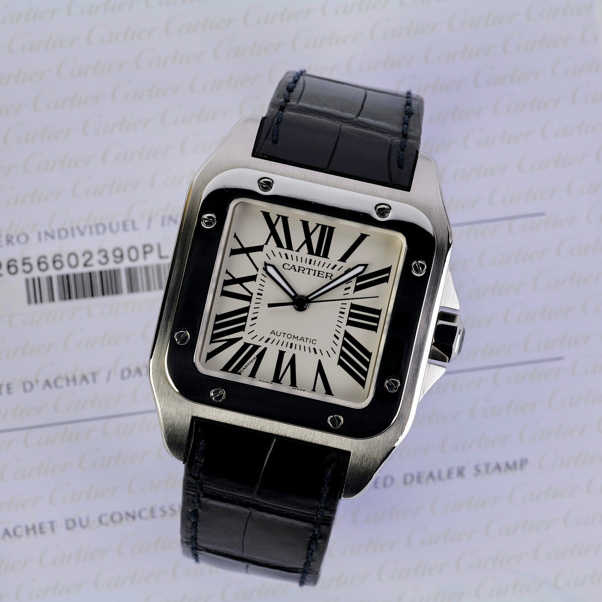 Cartier Santos 100 Reference w20073x8 602390PL