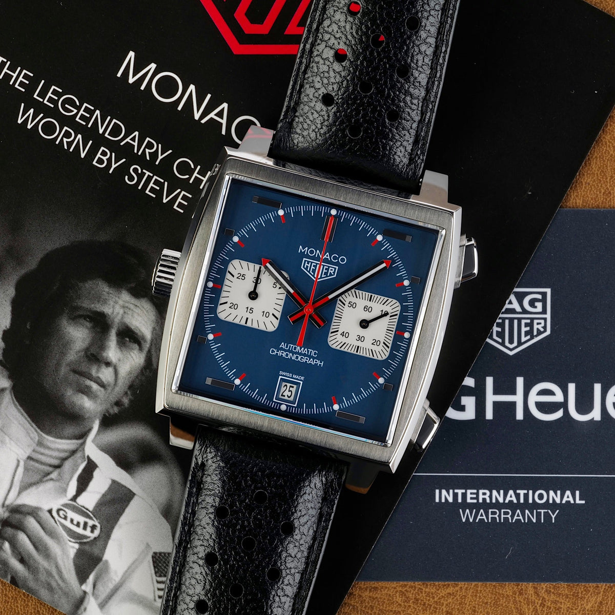 Tag Heuer Carrera Monaco Ref CAW-211P, Boxed  WPR2599