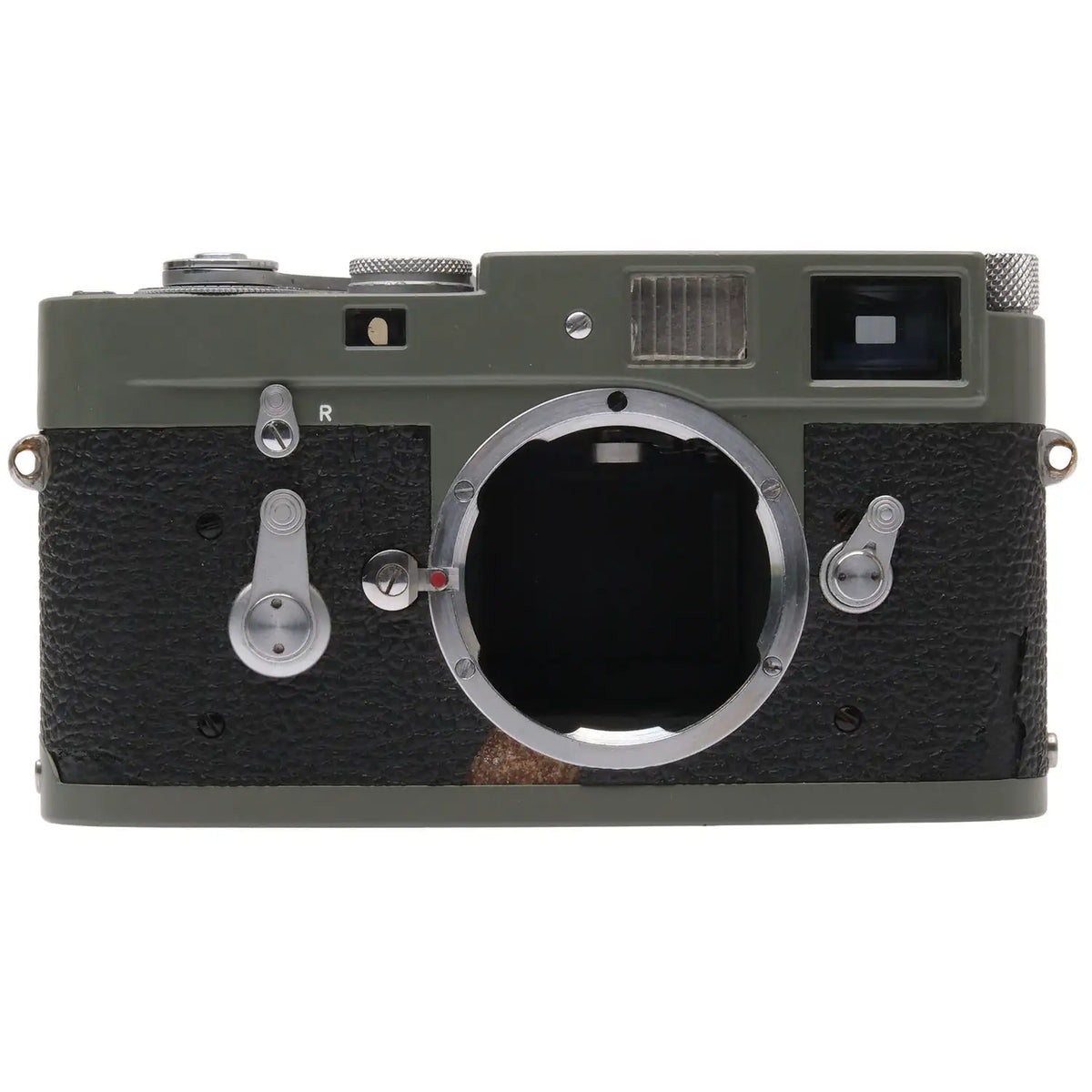 Leica M2 ST Olive repaint 1037791