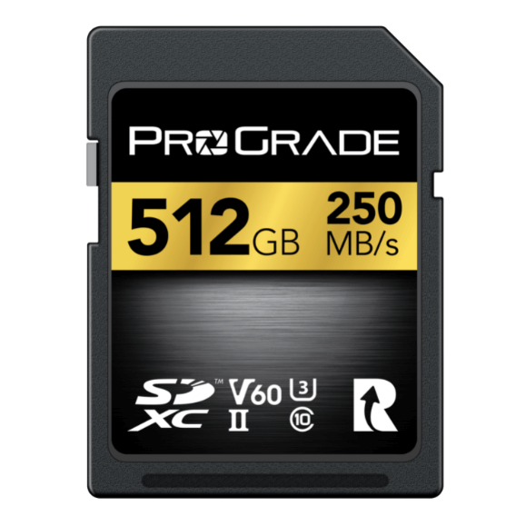 ProGrade Digital SDXC UHS-II V60 Memory Card (512GB)